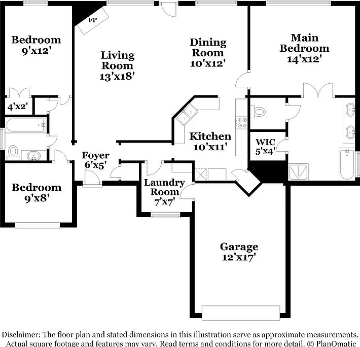 3 bed, 2.0 bath, 1662 sqft, $1,755 — Photo 2
