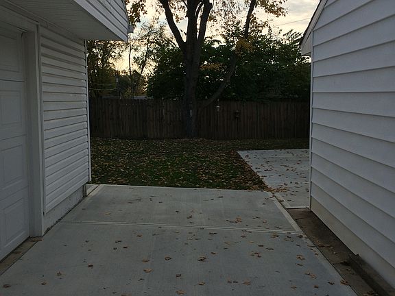 View of garage, shed