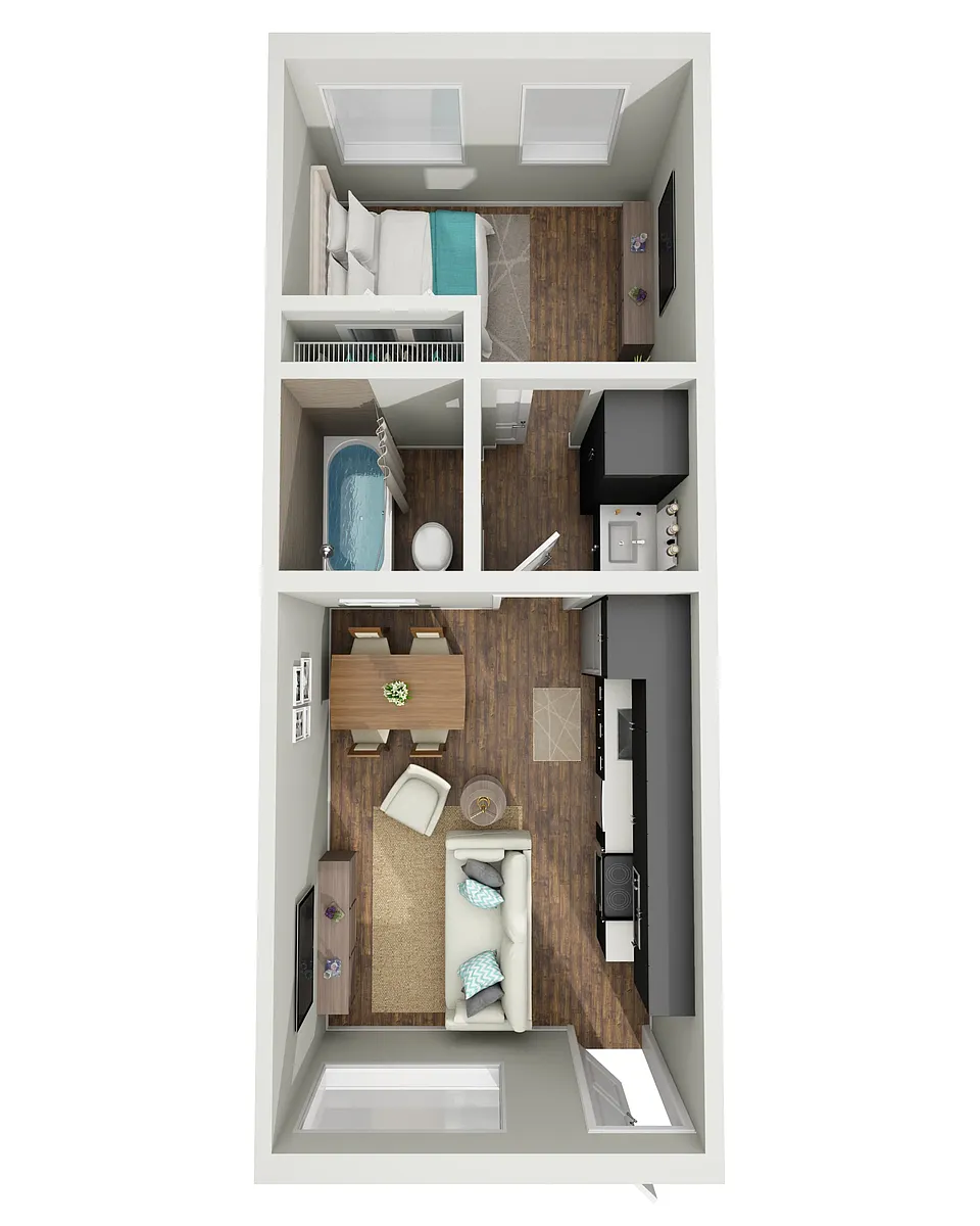 Floor plan Depot Michigan Location 33
