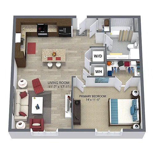 Floor plan The Elm