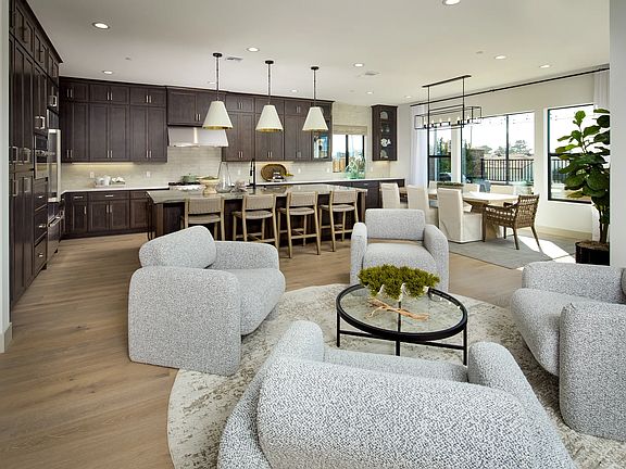 Sky House Plan 3X Model Kitchen, Lounge, Dining