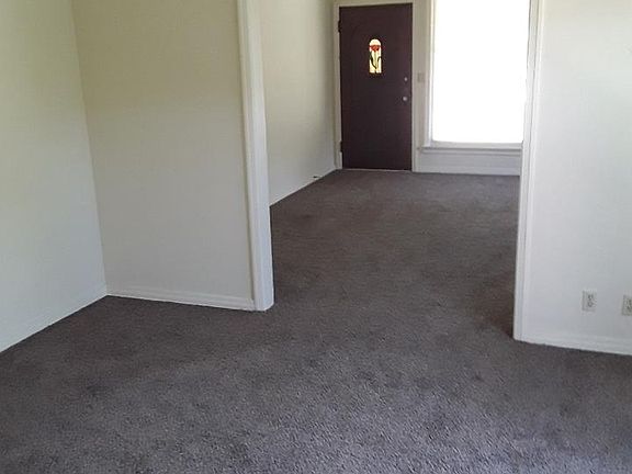 Dining room looking into front room