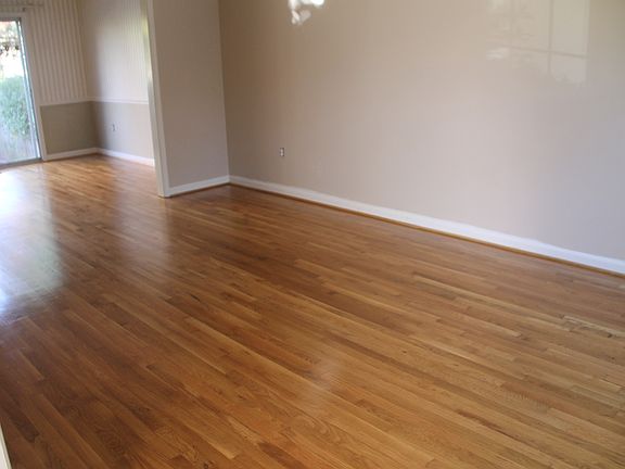 Refinished hardwoods - great natural