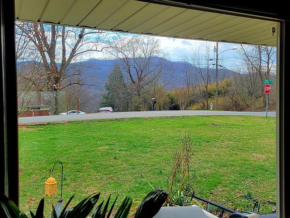View of Buffalo Mtn from living room window.