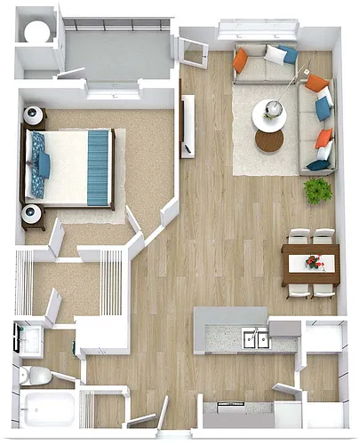 Floor plan The Maple