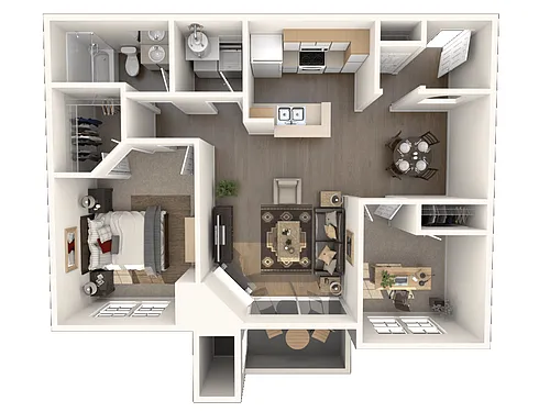Floor plan Sapphire Deluxe