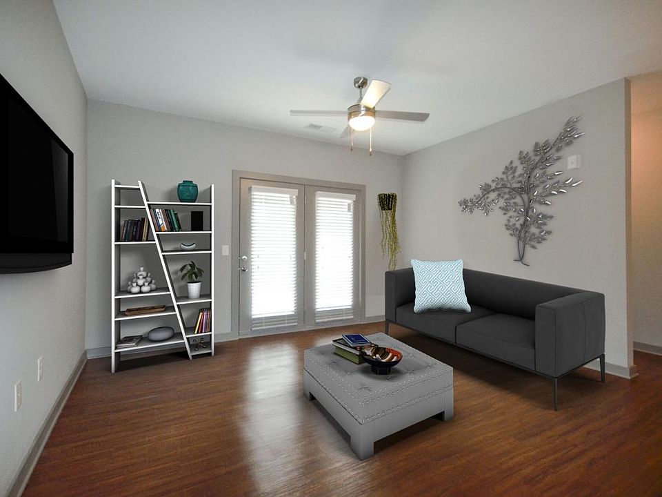 Plank Wood Floors in the Living Room