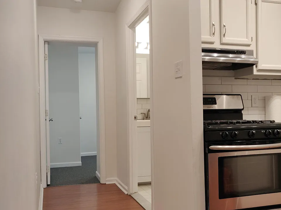 Hallway to Bathroom and Bedroom