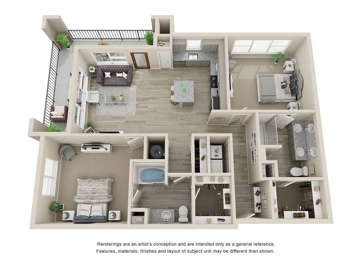 Floor plan B2.1- Attainable
