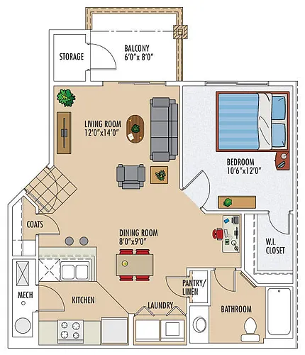 Floor plan Arkansas