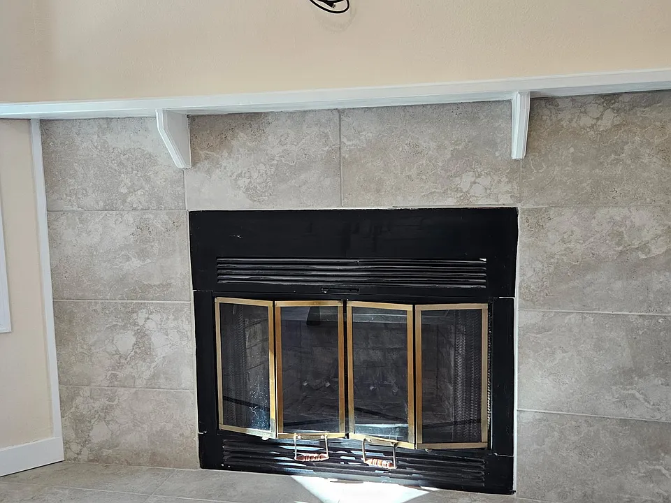 living room fire place