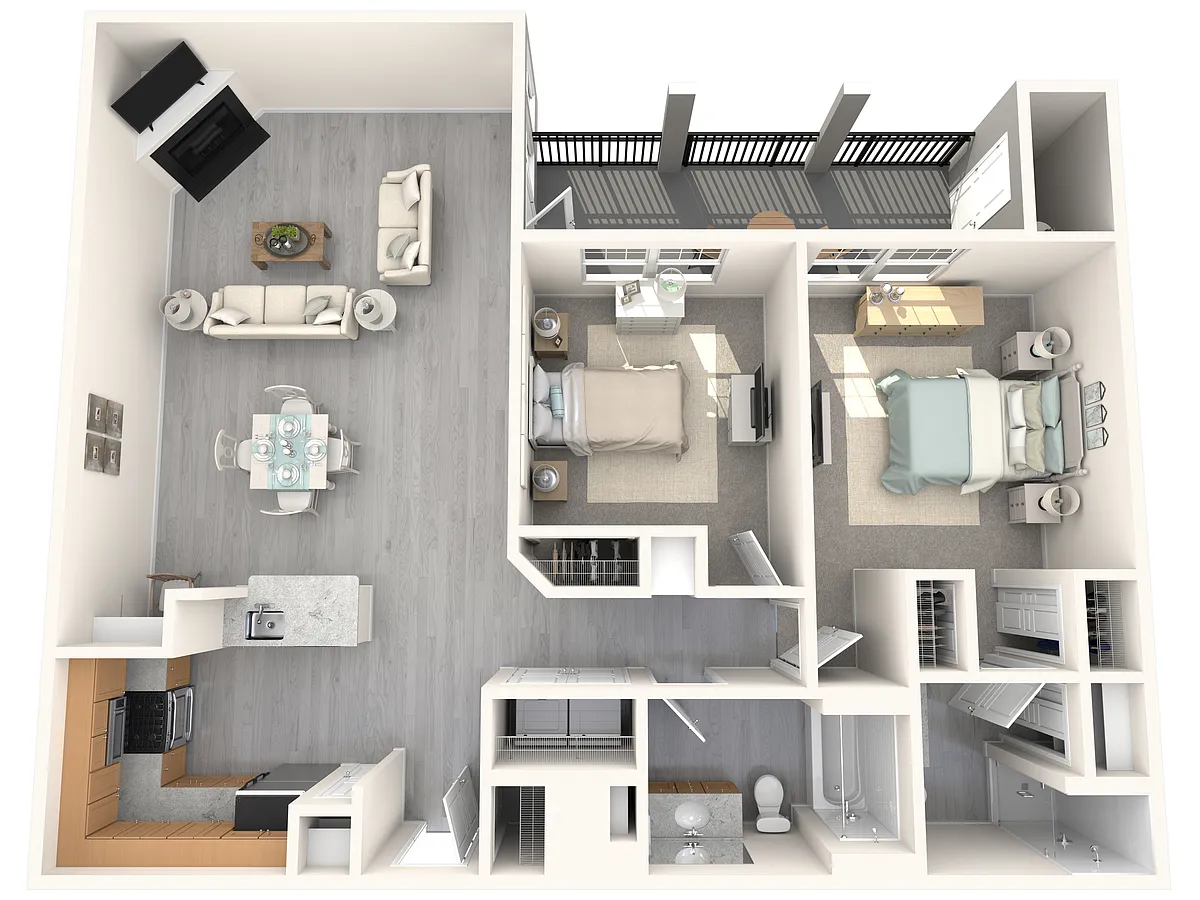 Floor plan Mustang