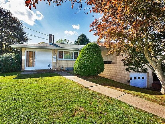 This home has an attached oversized garage