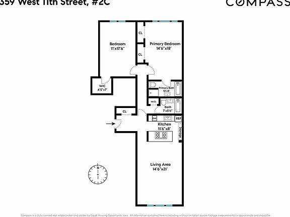 2nd image of 359 W 11th St #2C