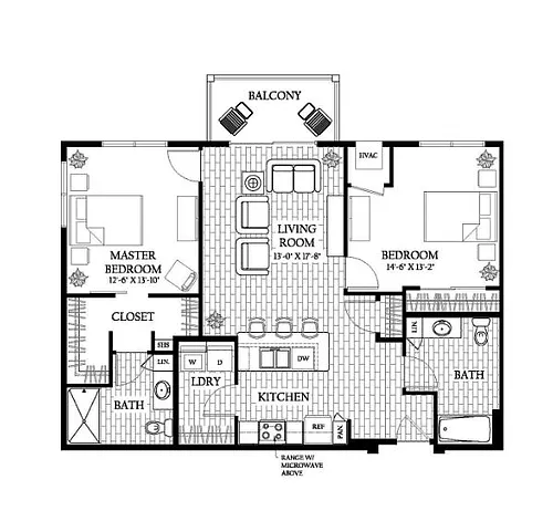 Floor plan D2