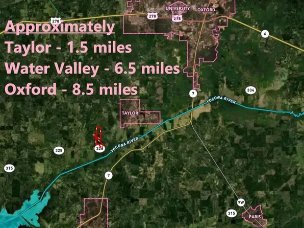 Highway 328 Cotton Rd, Taylor, MS 38673