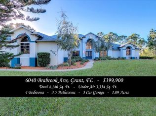 6040 Brabrook Ave, Grant Valkaria, FL 32949