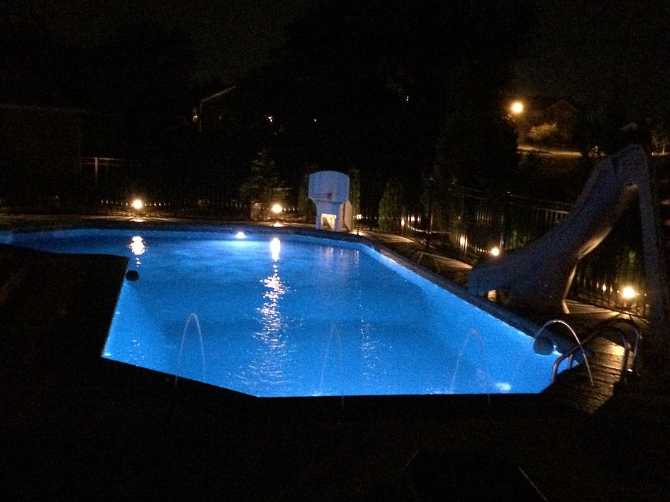 Pool at Night