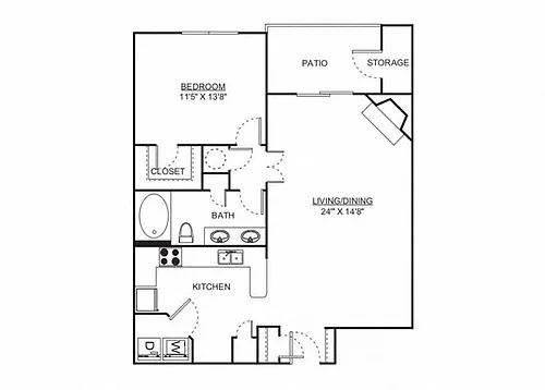 Floor plan The Riverstone