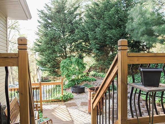Off back deck