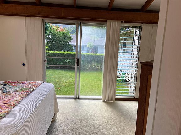 Bedroom Overlooking Back Yard
