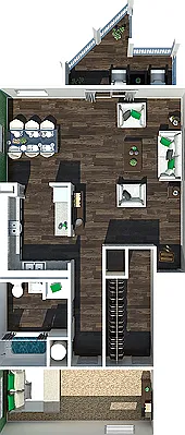 One Bedroom | One Bathroom One Bedroom | One Bathroom