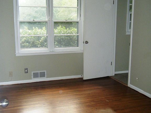 Bedroom leading into Laundry room