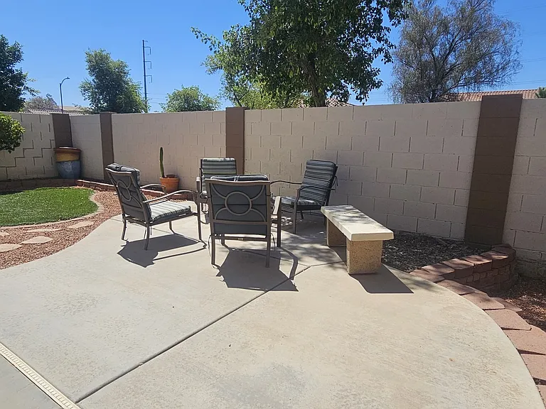 Backyard Patio