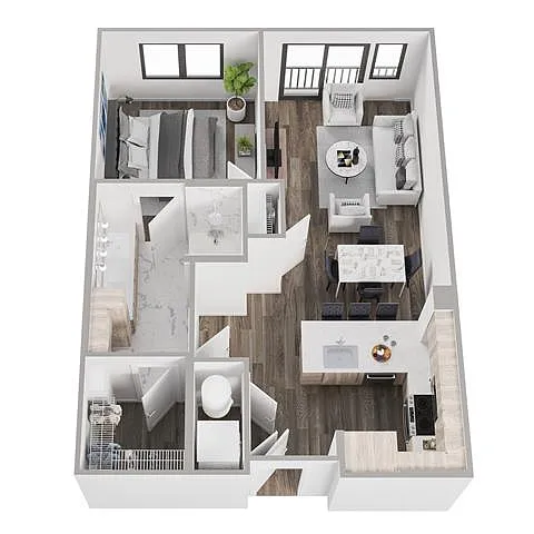 Floor plan B