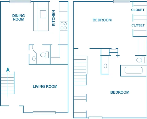 Floor plan B2T