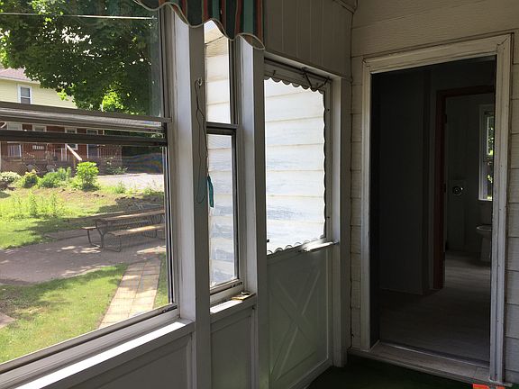 enclosed back porch