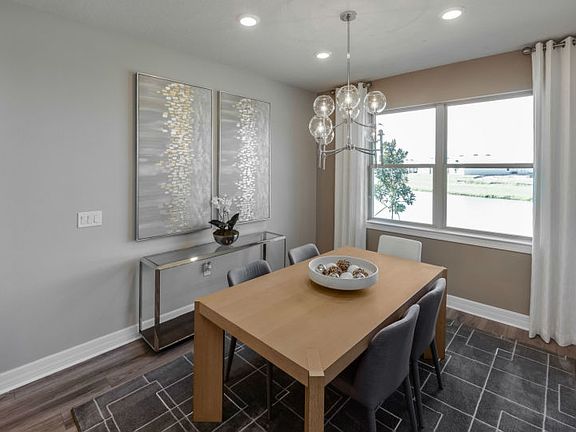 Cafe Seating Area Perfect for Everyday Meals or a Weekend Breakfast with the Family