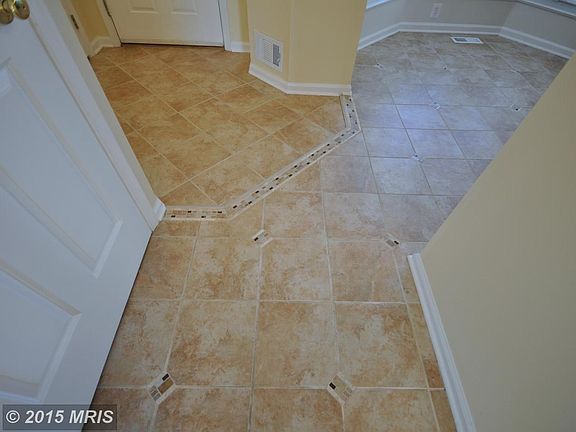 Foyer and Kitchen Tile Detail