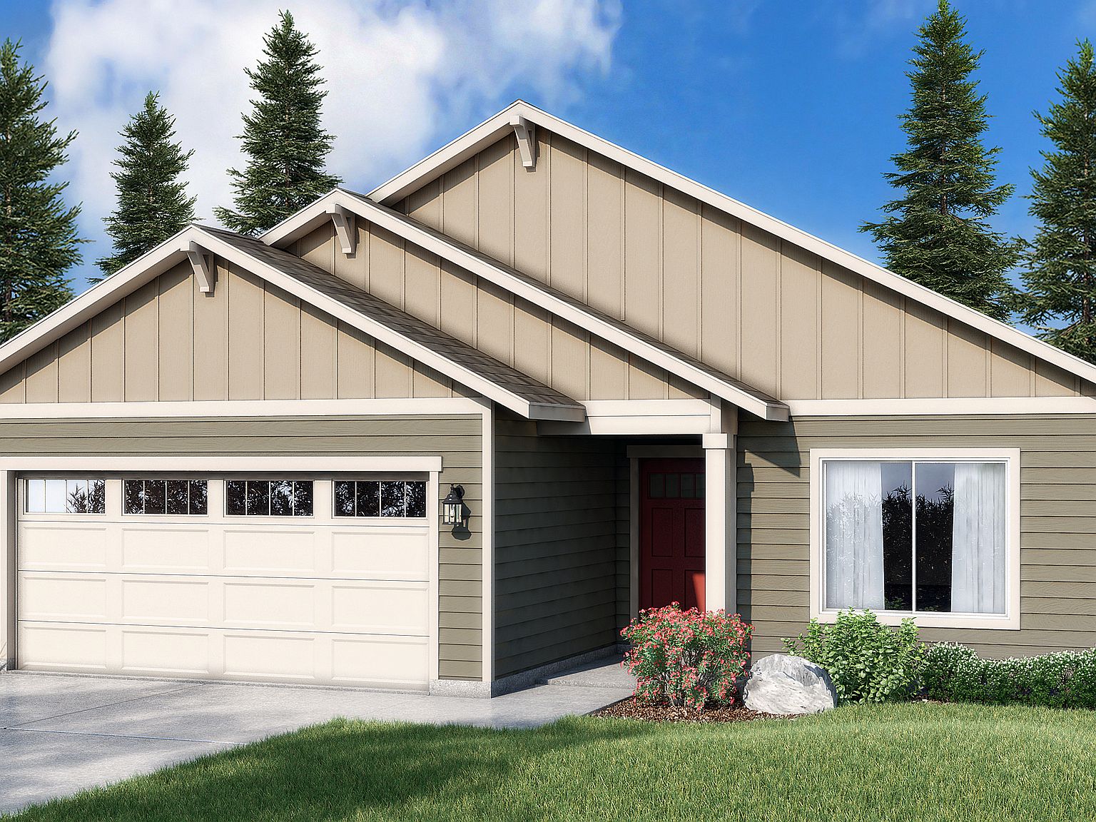 The Arcadia Build On Your Land Plan, Eastern Idaho Build On Your