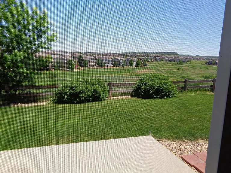 Backyard to the right