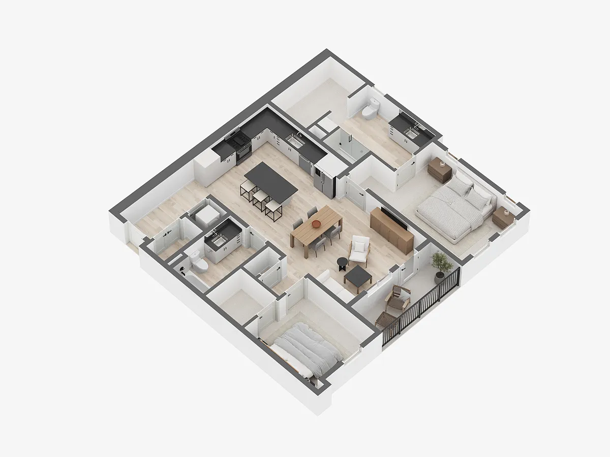 Floor plan B1