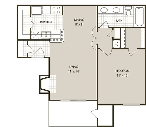 Floor plan A1