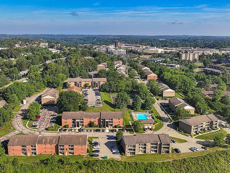 Aerial View - Stonecliffe Apartments