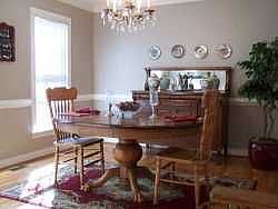 Formal dining room