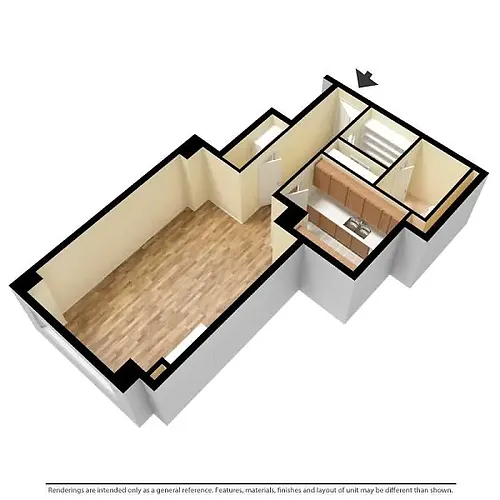 Floor plan Studio