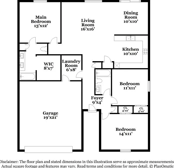 3 bed, 2.0 bath, 1388 sqft, $1,925 — Photo 2