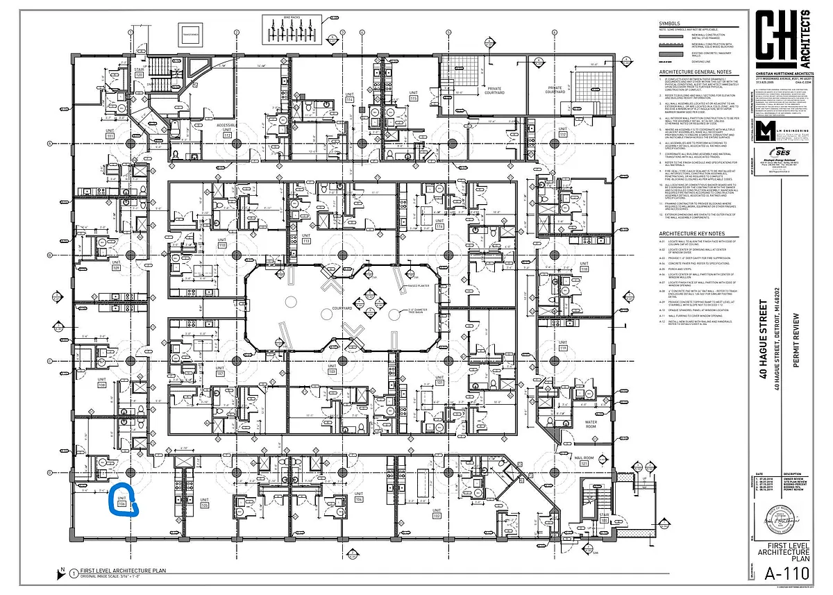 Floor plan 106