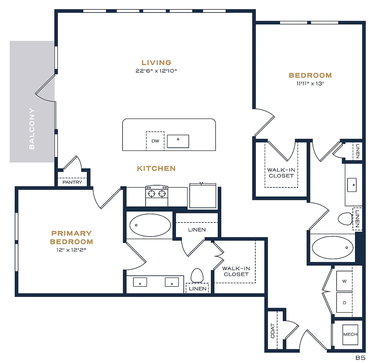 Floor plan B4