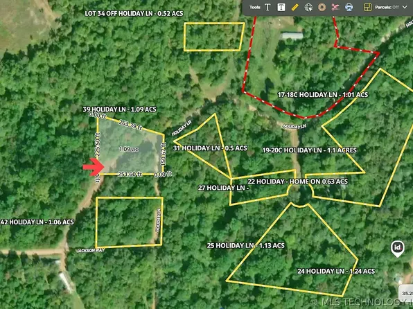 39 Holiday Ln, Eufaula, OK 74432