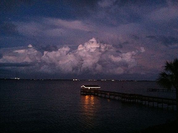 Heat lightning storm