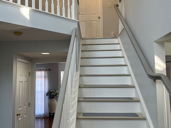 Staircase leading to second floor
