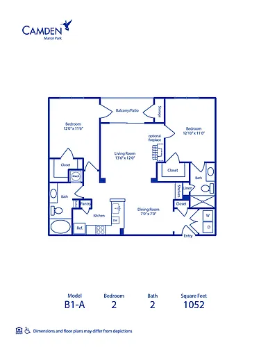 Floor plan B1-A