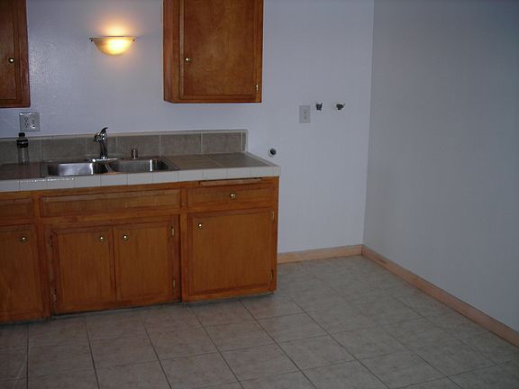Kitchen with space for hook ups