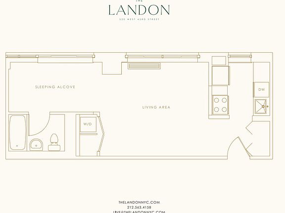 2nd image of 520 W 43rd St APT 26D