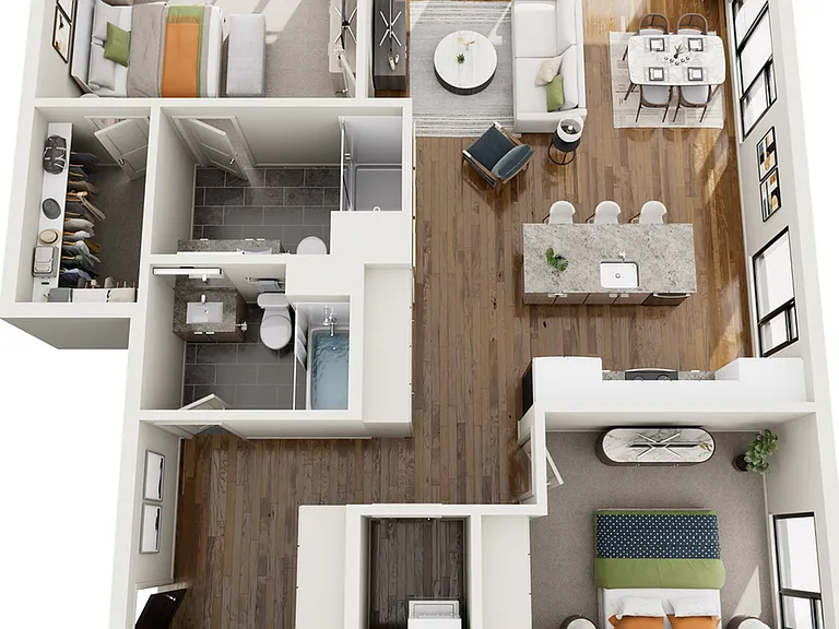 Nova Two-bedroom Quasar_ALT Nova Two-bedroom Quasar_ALT